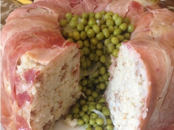 Corona di prosciutto